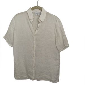 Vintage Jacobson’s collection series white linen blouse